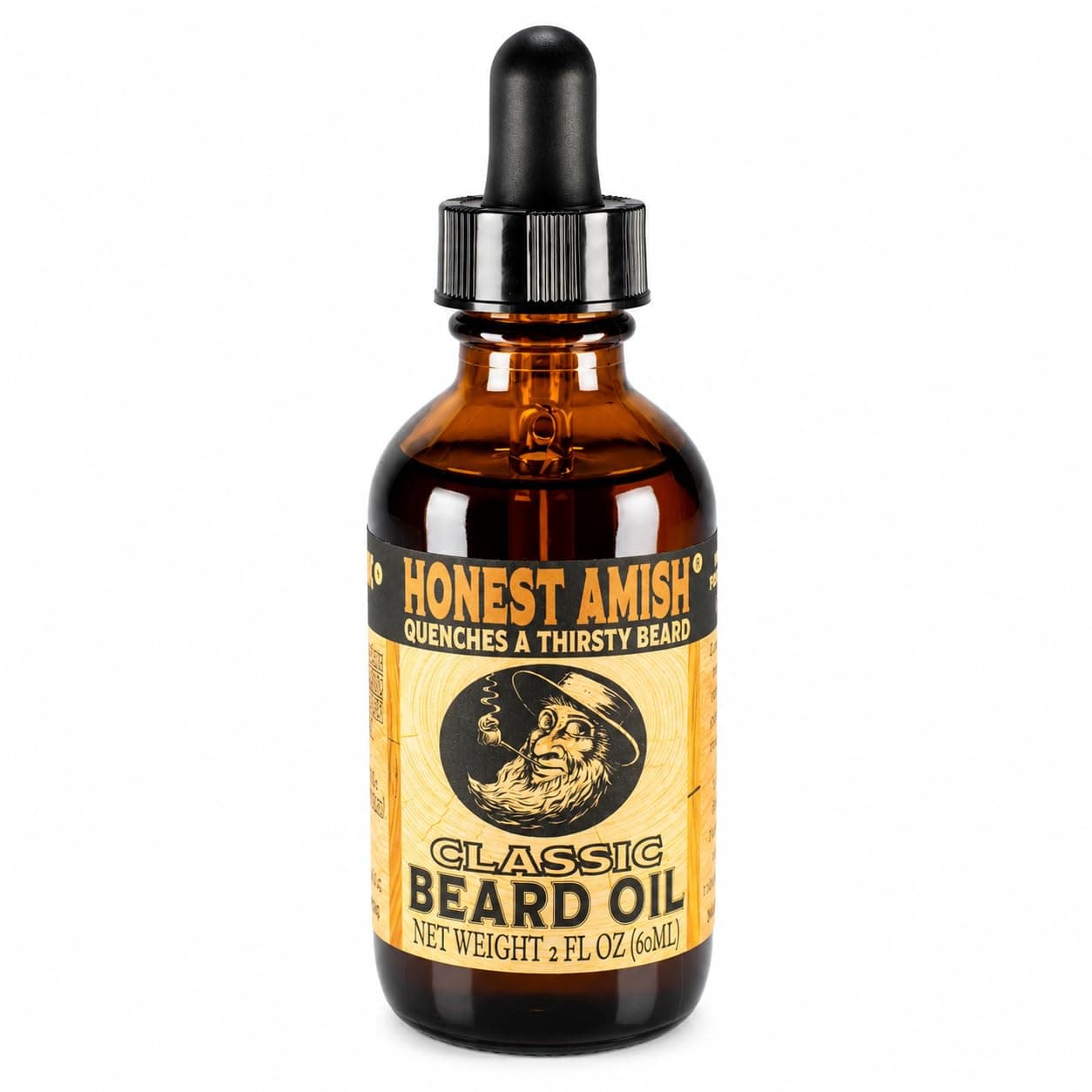 Honest Amish Classic Beard Oil 2 oz