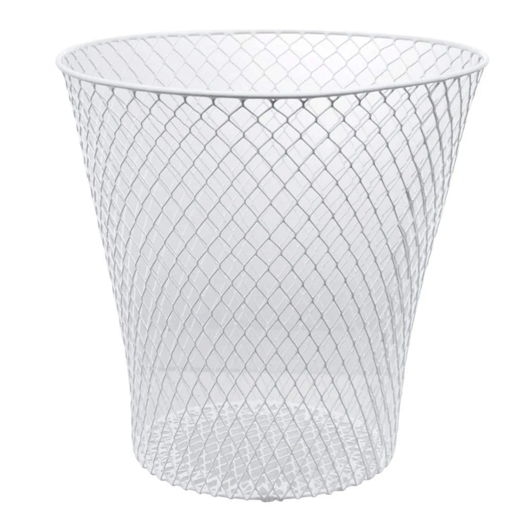 Amazon Basics Mesh Wastebasket Trash Can 3-Pack