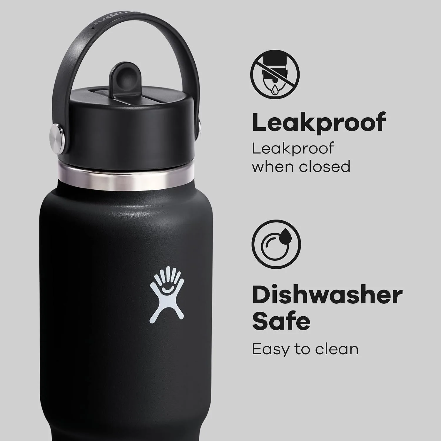 Hydro Flask 32 oz Wide Mouth Stainless Steel Bottle (W32TS415)